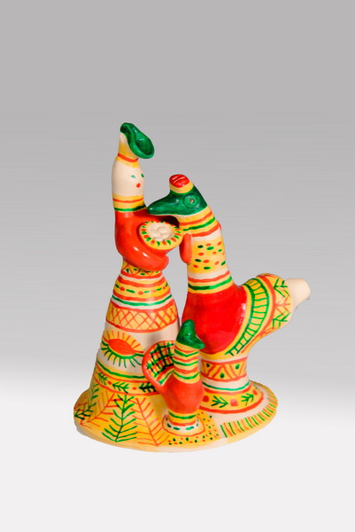 Филимоновская игрушка Птичница Бежина И.Д.